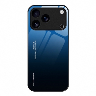 Coque iPhone 17 Pro Max Verre Trempé Be Yourself