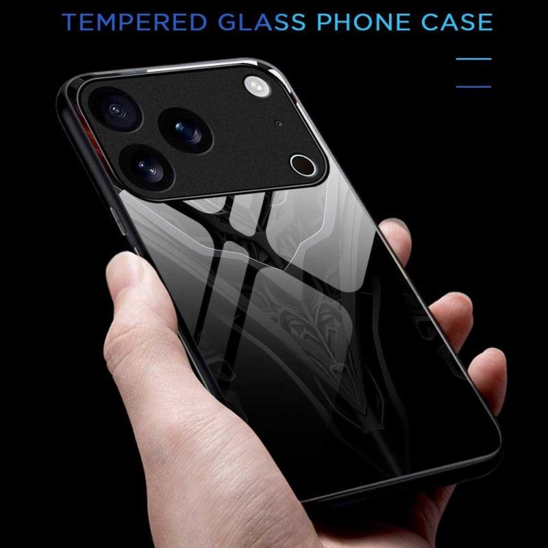 Coque iPhone 17 Pro Max Verre Trempé Design Noir