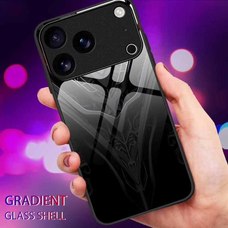 Coque iPhone 17 Pro Max Verre Trempé Design Noir