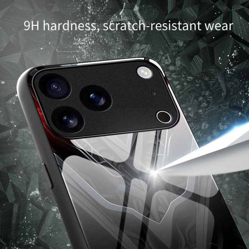 Coque iPhone 17 Pro Max Verre Trempé Design Noir