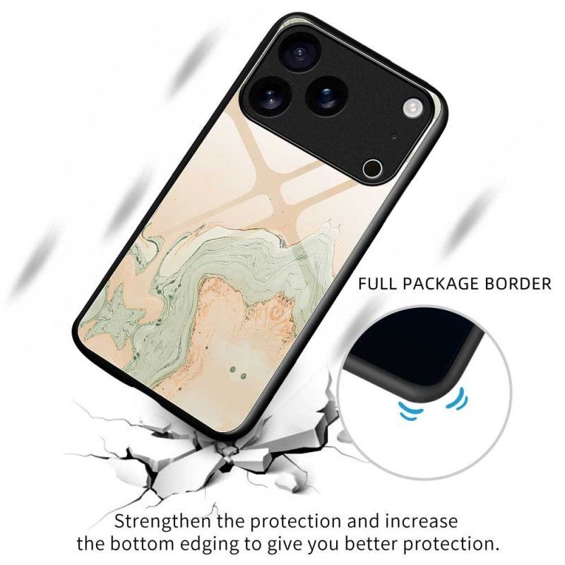 Coque iPhone 17 Pro Max Verre Trempé Motif Peint