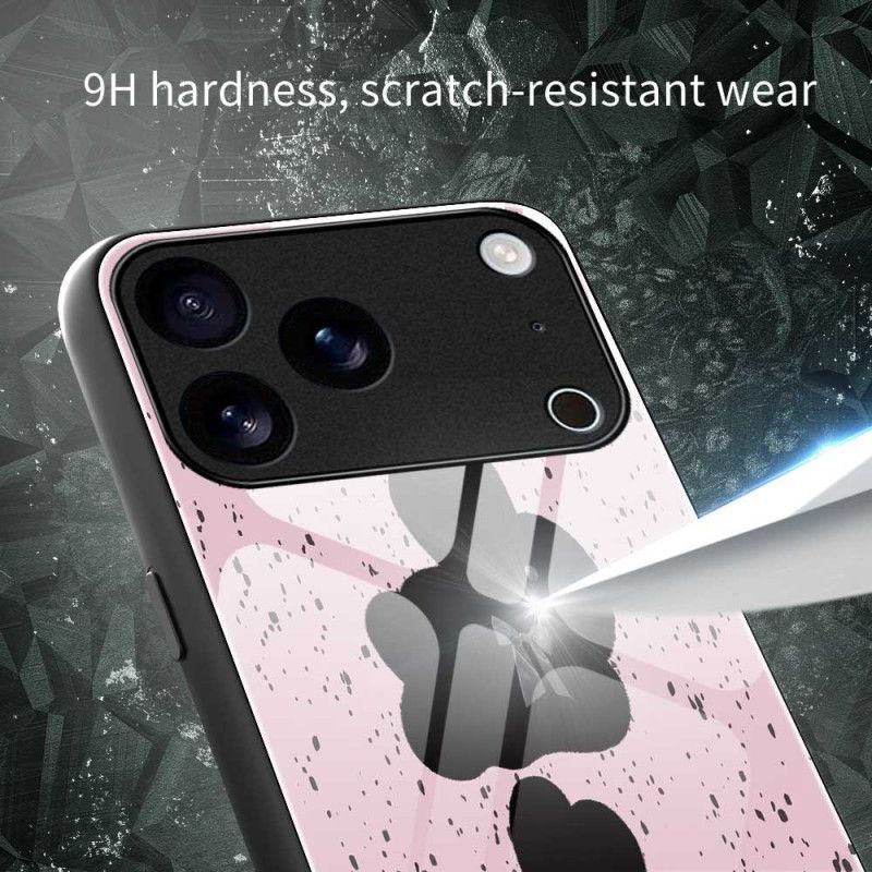 Coque iPhone 17 Pro Max Verre Trempé Rose et Noire