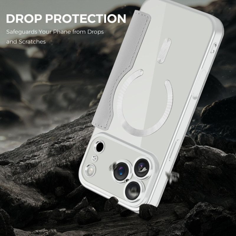 Flip Cover iPhone 17 Pro Max Compatible MagSafe Matelassée