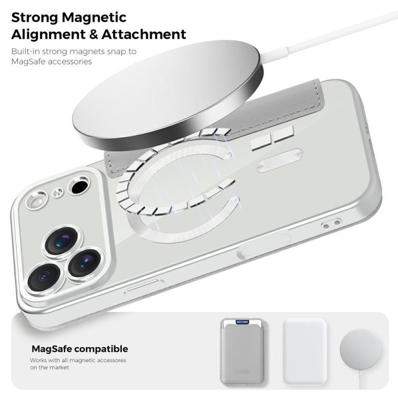 Flip Cover iPhone 17 Pro Max Compatible MagSafe Matelassée