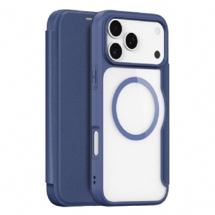 Flip Cover iPhone 17 Pro Max Compatible MagSafe Skin X Pro Series DUX DUCIS