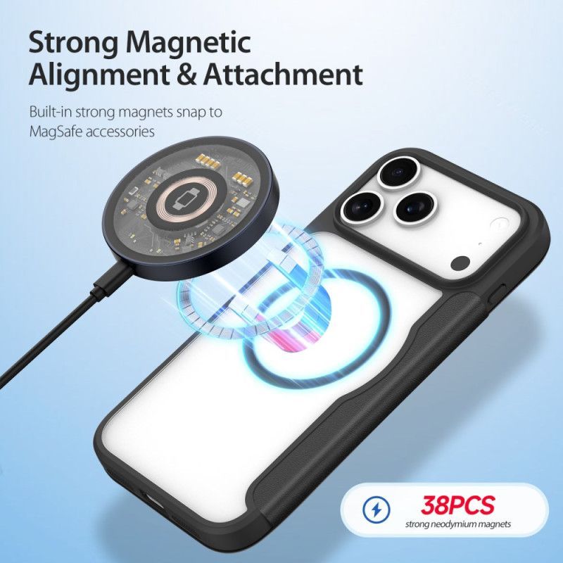 Flip Cover iPhone 17 Pro Max Compatible MagSafe Skin X Pro Series DUX DUCIS