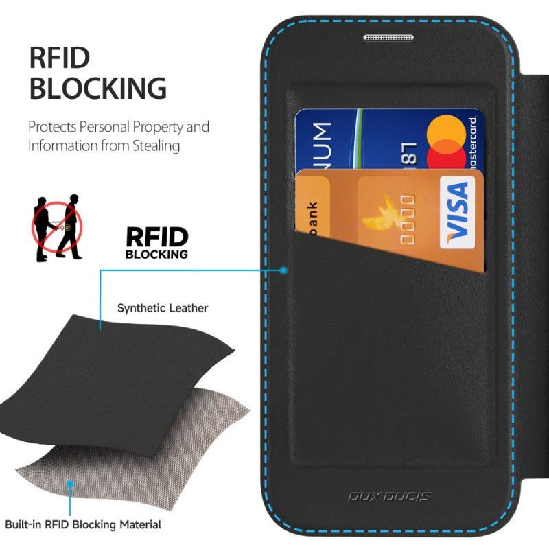 Flip Cover iPhone 17 Pro Max Compatible MagSafe Skin X Pro Series DUX DUCIS