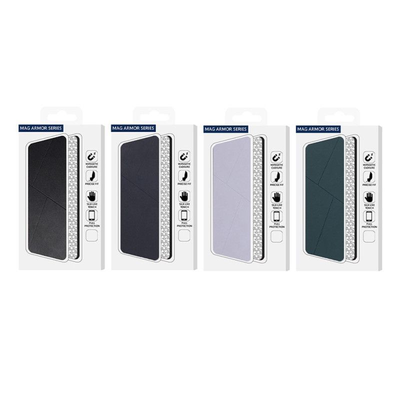 Flip Cover iPhone 17 Pro Max Fermeture Magnétique et Porte-Cartes