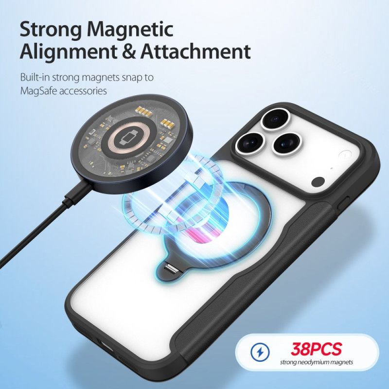 Flip Cover iPhone 17 Pro Max Magsafe avec Support Skin X Pro Series DUX DUCIS