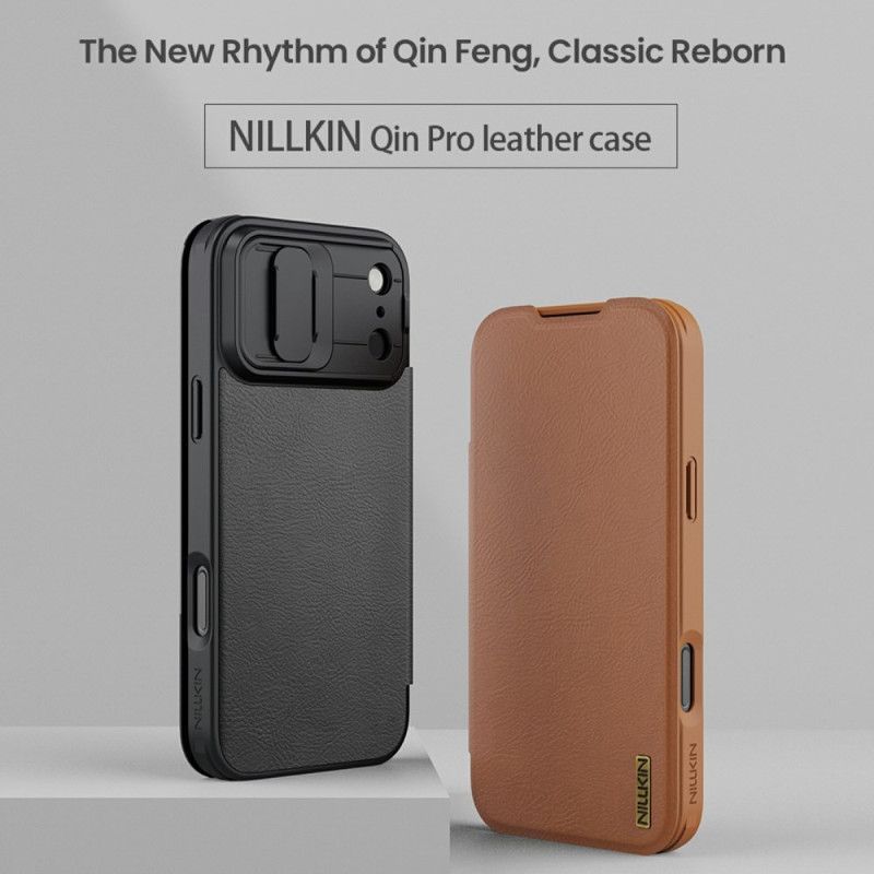 Flip Cover iPhone 17 Pro Max Qin Pro Series NILLKIN