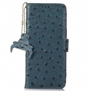 Housse iPhone 17 Pro Max Bocage RFID Texture Autruche