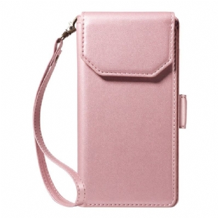 Housse iPhone 17 Pro Max Multi-Cartes à Lanière