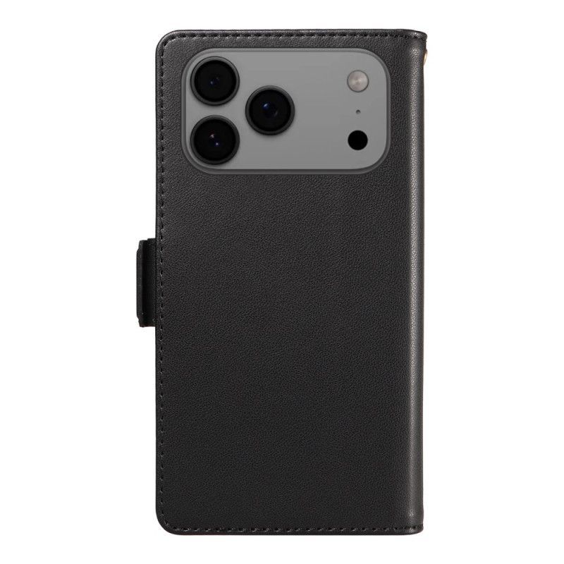 Housse iPhone 17 Pro Max Multi-Cartes à Lanière