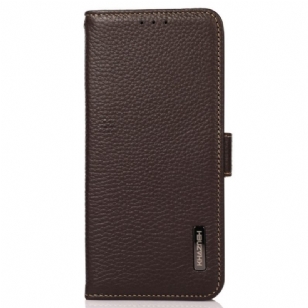 Housse Poco X4 GT Cuir Litchi KHAZNEH RFID