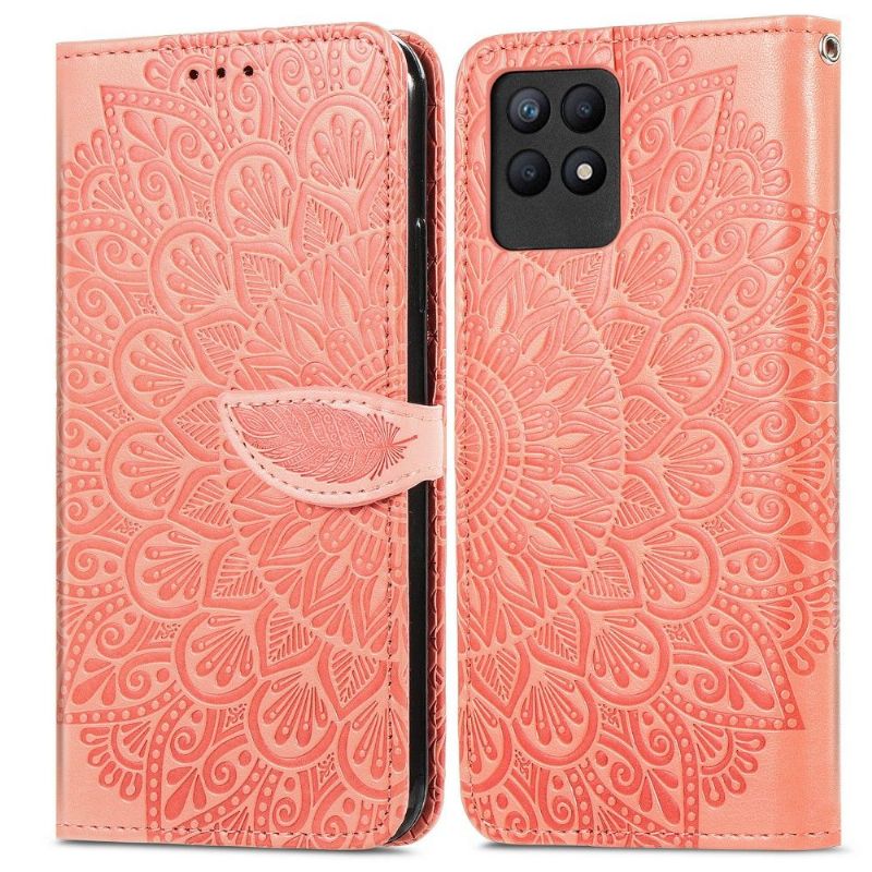 Housse Realme 8i Mandala Leaf