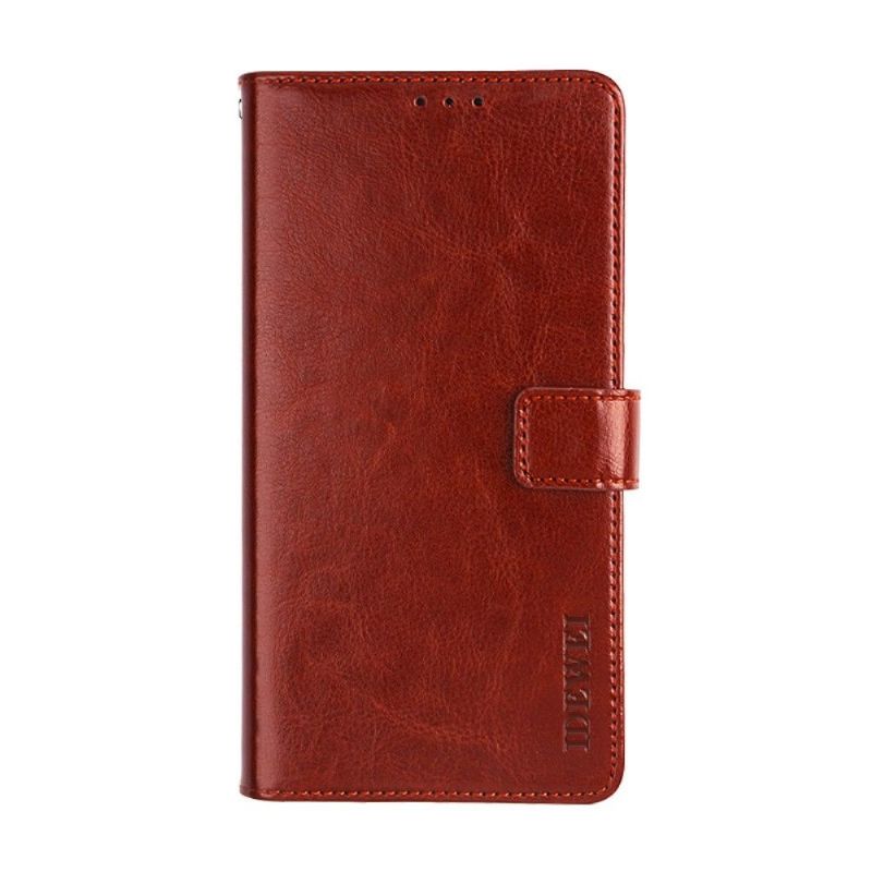 Housse Oppo Find X3 Neo IDEWEI Folio Effet Cuir