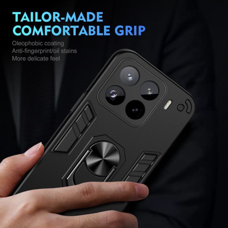 Coque Xiaomi 15 Pro Anneau-Support Protection Antichoc