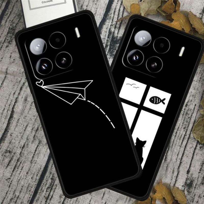 Coque Xiaomi 15 Pro Cœurs Blancs
