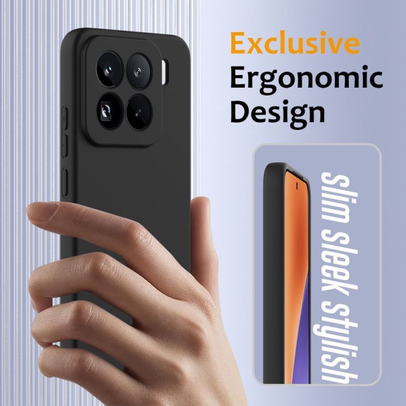 Coque Xiaomi 15 Pro Compatible MagSafe Silicone Liquide à Lanière