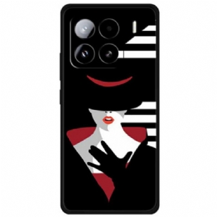 Coque Xiaomi 15 Pro Dame au Chapeau Noir