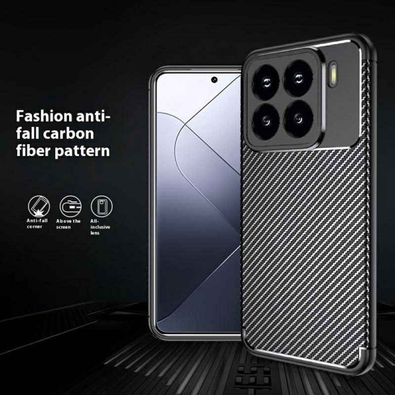 Coque Xiaomi 15 Pro Fibre Carbone Flexible