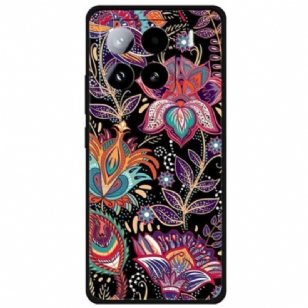 Coque Xiaomi 15 Pro Fleurs Violettes