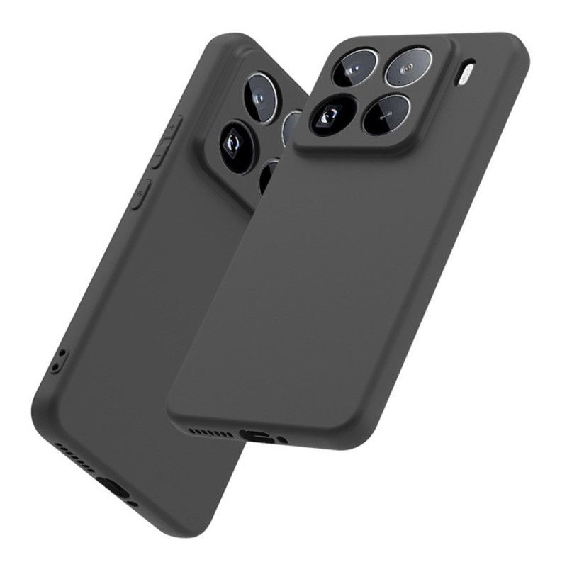 Coque Xiaomi 15 Pro Silicone Mat avec Protecteur Écran en verre Trempé