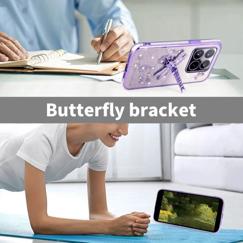 Coque Xiaomi 15 Pro Support Libellule KADEM