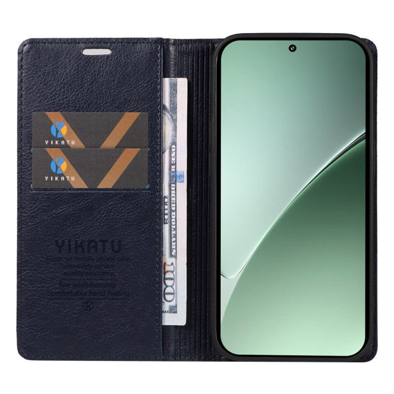 Flip Cover Xiaomi 15 Pro Effet Cuir YIKATU