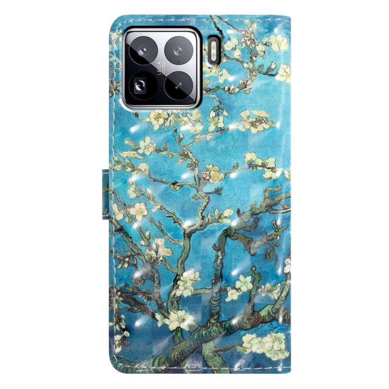 Housse Xiaomi 15 Pro Branches Fleuries 3D
