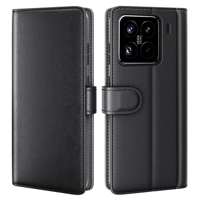 Housse Xiaomi 15 Pro Cuir Véritable