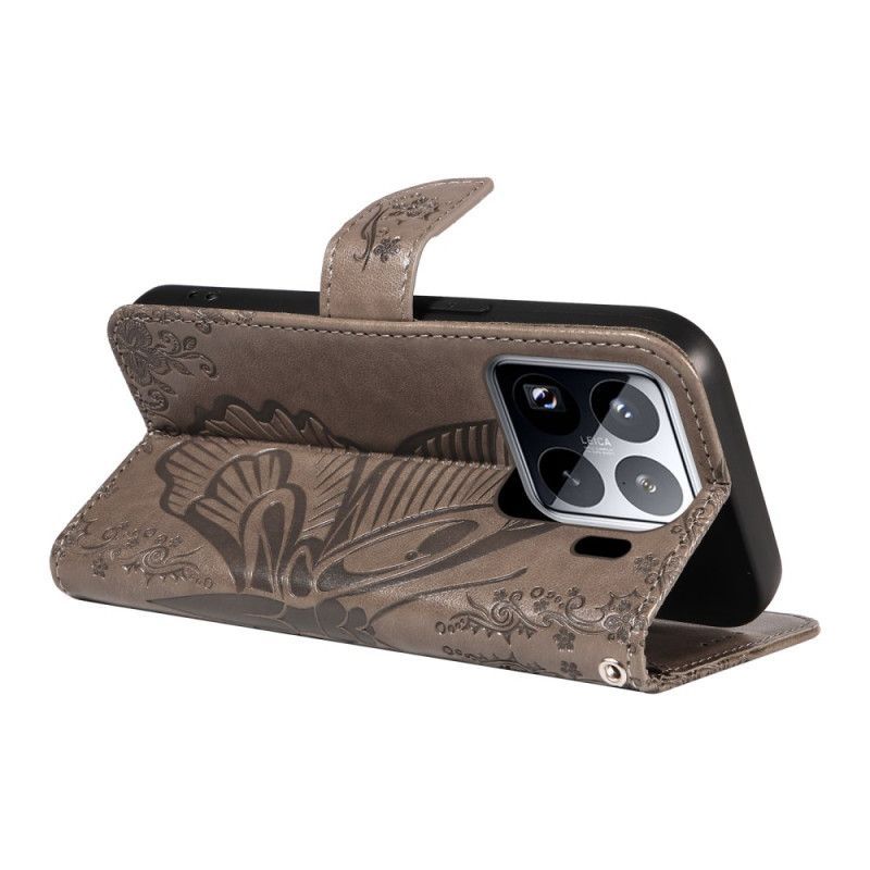 Housse Xiaomi 15 Pro Design Papillon