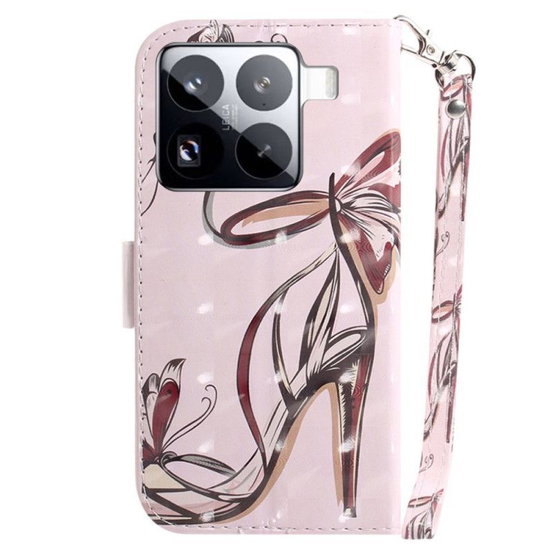 Housse Xiaomi 15 Pro Escarpin à Lanière