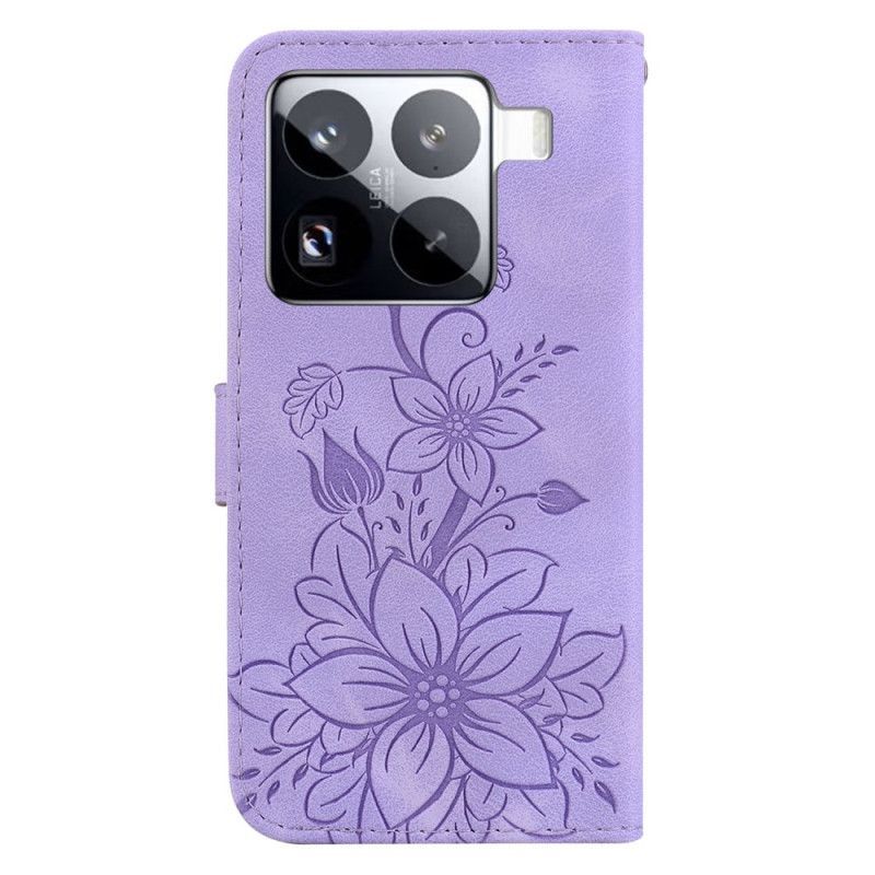 Housse Xiaomi 15 Pro Fleurs de Lys