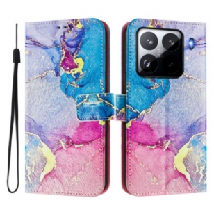 Housse Xiaomi 15 Pro Marbre Coloré