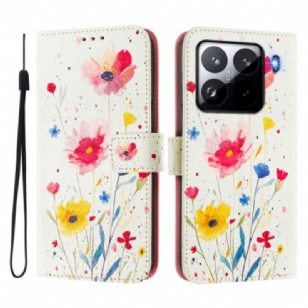 Housse Xiaomi 15 Pro Motif floral