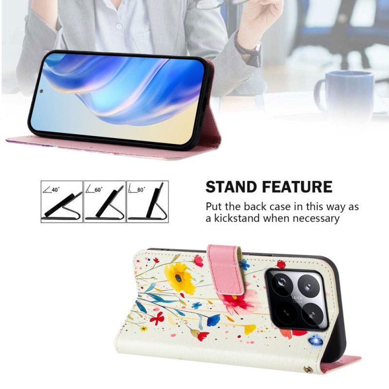 Housse Xiaomi 15 Pro Motif floral