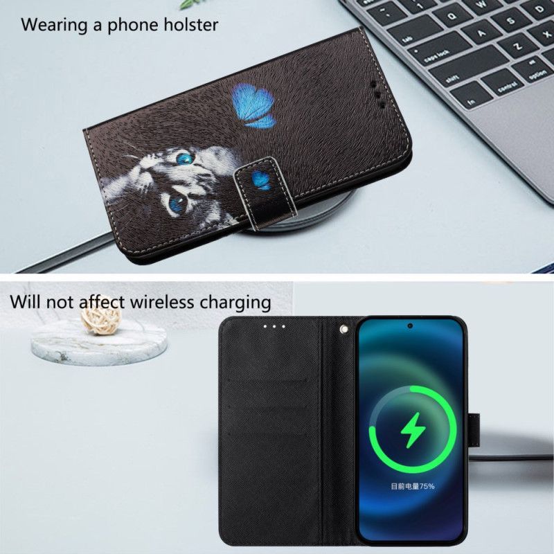 Housse Xiaomi 15 Pro Papillon et Chat