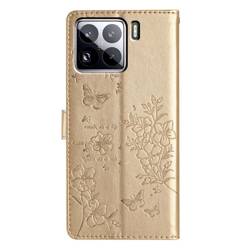 Housse Xiaomi 15 Pro Papillon Floral