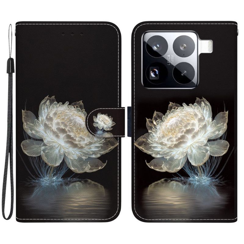 Housse Xiaomi 15 Pro Pivoine Crystal