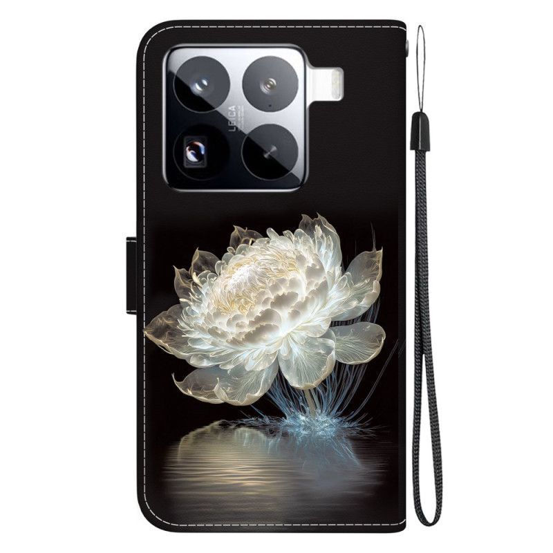 Housse Xiaomi 15 Pro Pivoine Crystal