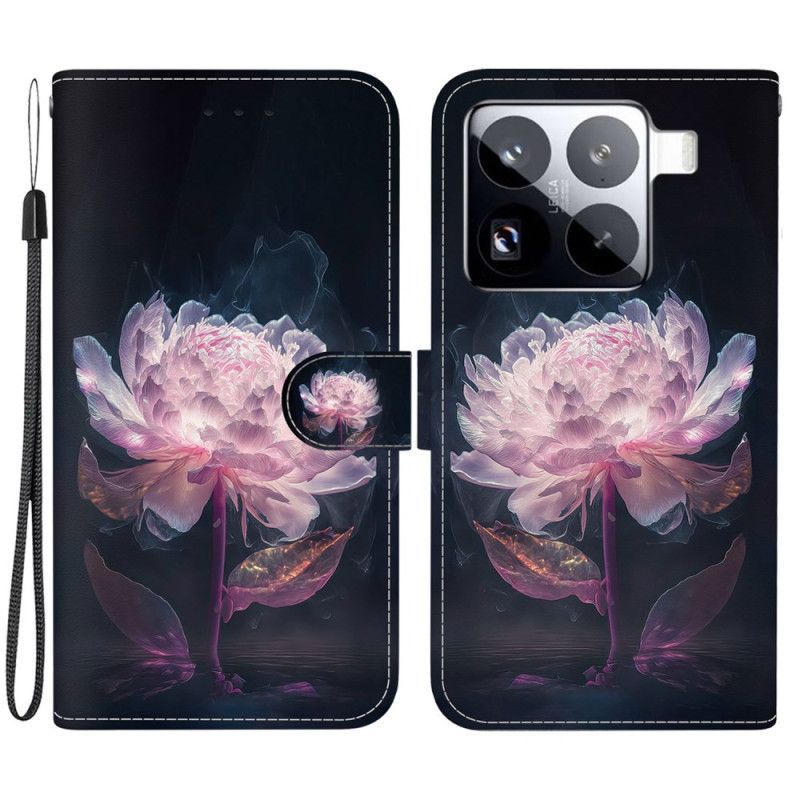 Housse Xiaomi 15 Pro Pivoine Violette