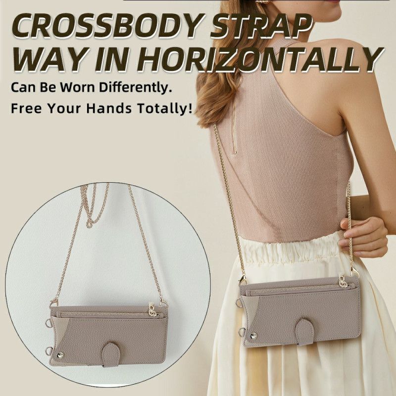 Housse Xiaomi 15 Pro Portefeuille et Chaîne