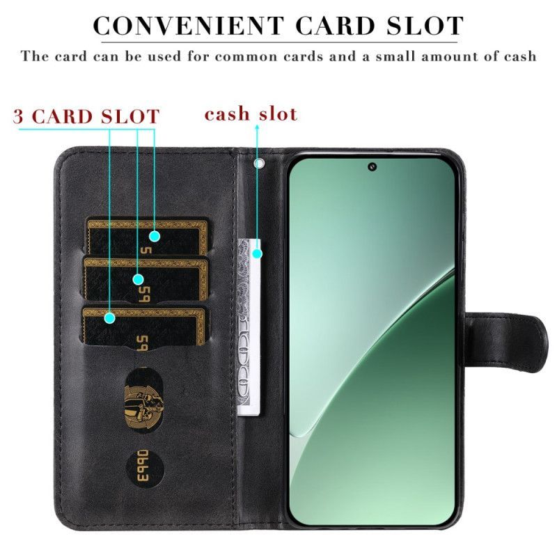 Housse Xiaomi 15 Pro Portefeuille Zippé