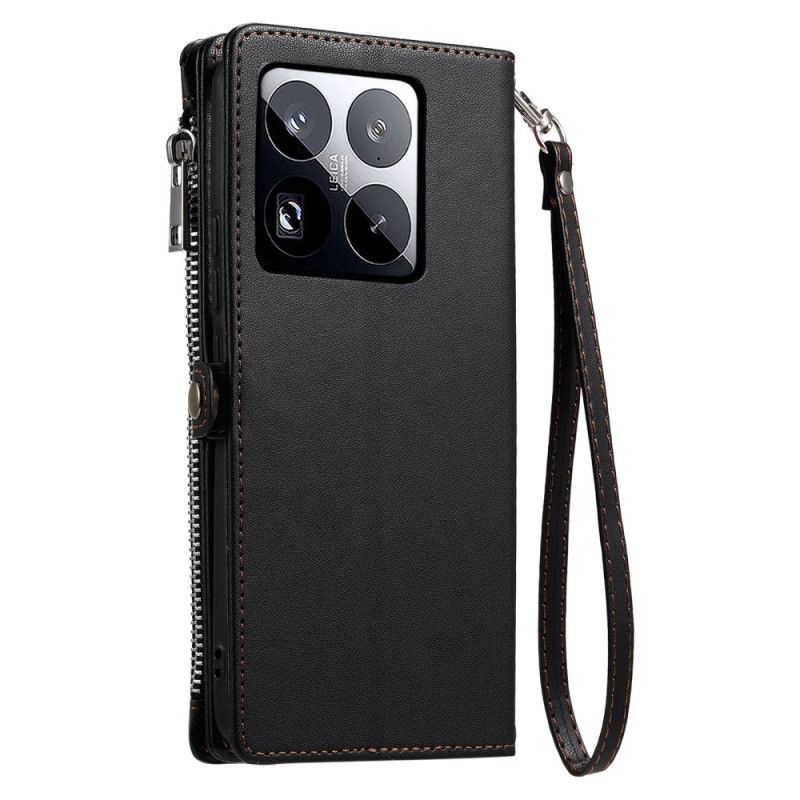 Housse Xiaomi 15 Pro Premium à Lanière et Bandoulière