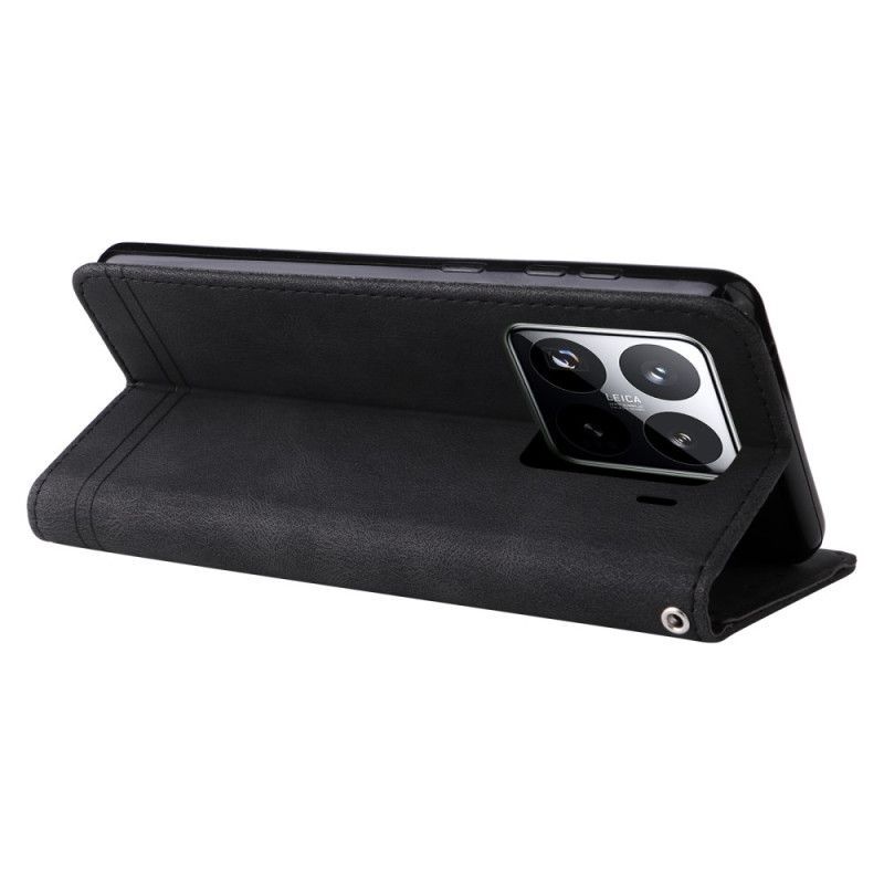 Housse Xiaomi 15 Pro Rivet et Lanière