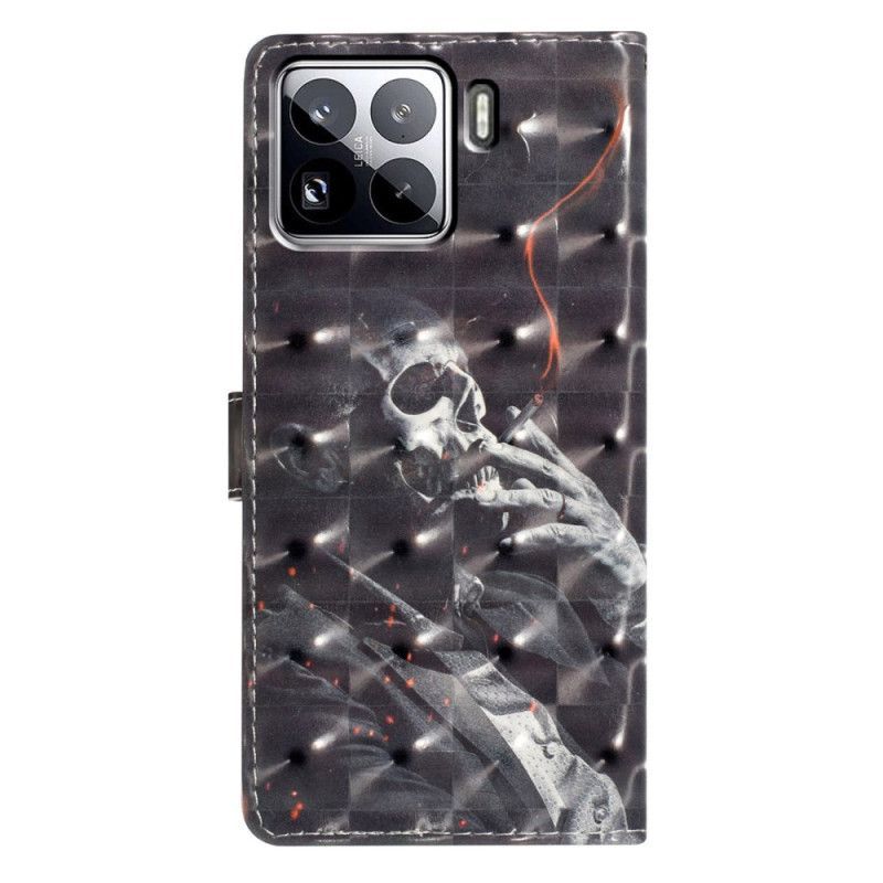Housse Xiaomi 15 Pro Squelette Fumeur 3D