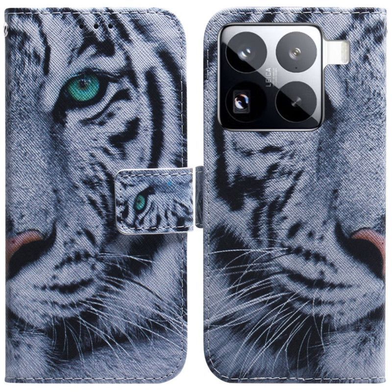 Housse Xiaomi 15 Pro Tigre Blanc