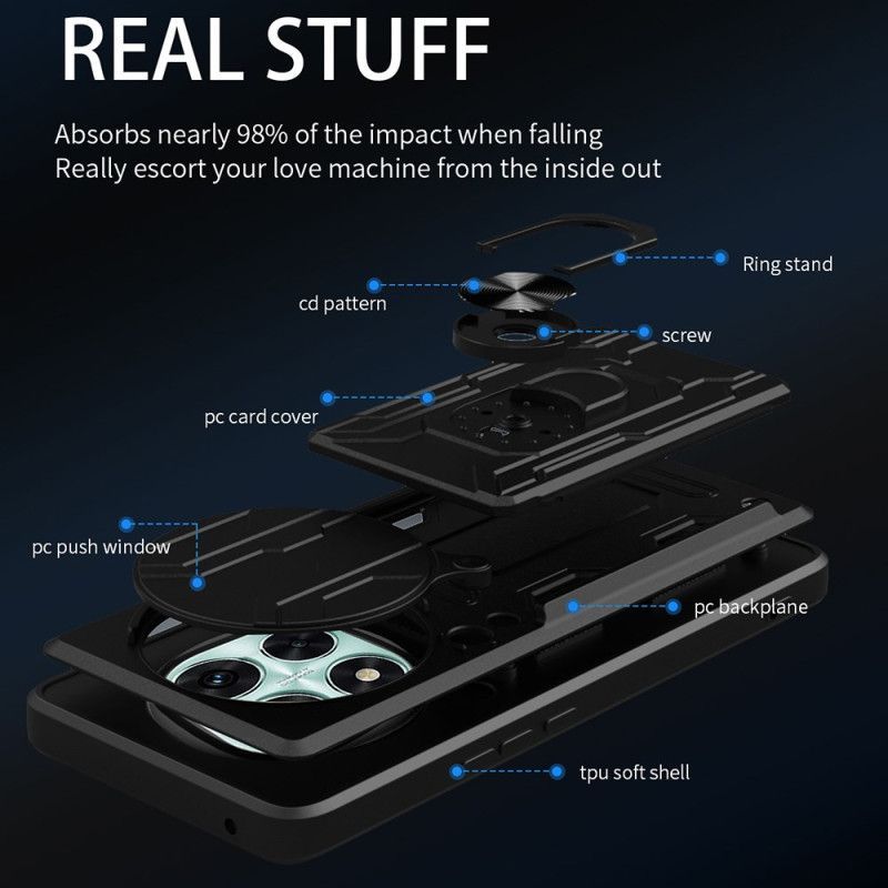 Coque Xiaomi Redmi Note 14 Pro 5G / Poco X7 Support et Protection Coulissante pour Caméra