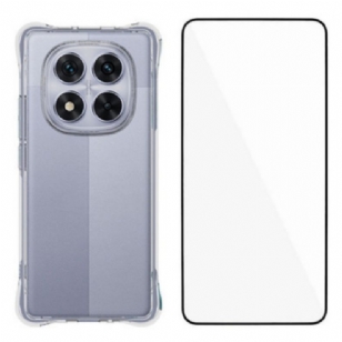 Coque Xiaomi Redmi Note 14 Pro 5G / Poco X7 Transparente Renforcée avec Protecteur Écran